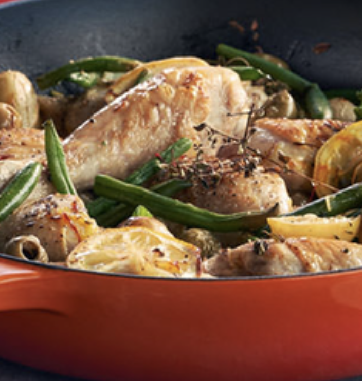 Hähnchen mit Salzzitrone