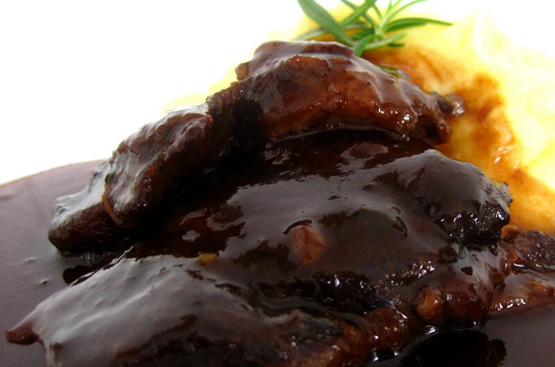 Geschmorte Kalbsbäckchen