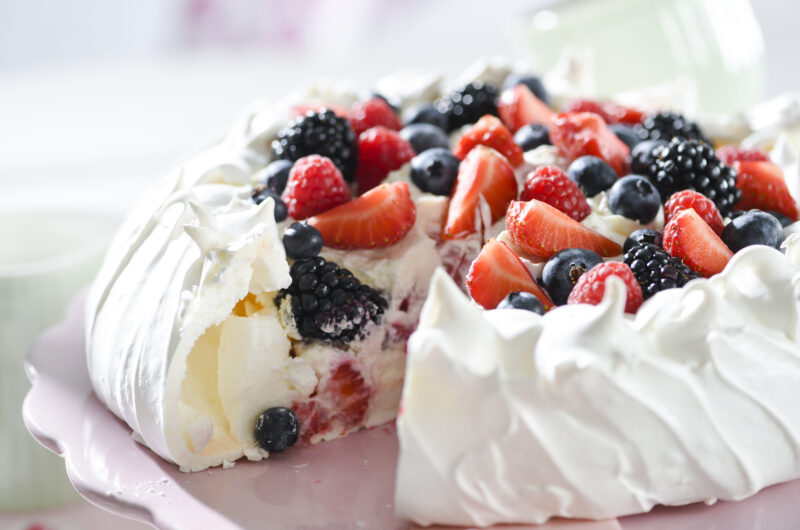 Baiser-Torte "Pavlova"