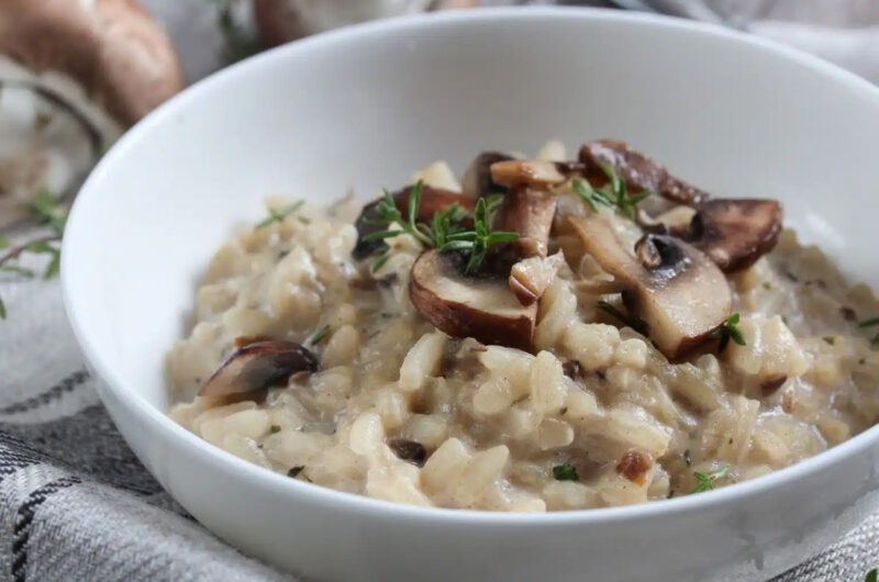Pilzrisotto