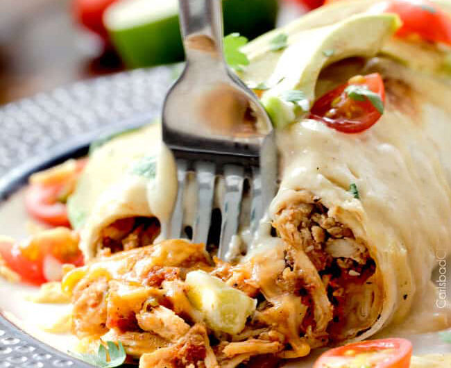 Chicken Burritos