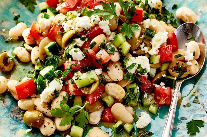 Dicke-Bohnen-Salat nach griechischer Art