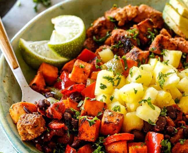 Cajun Hähnchen Schale