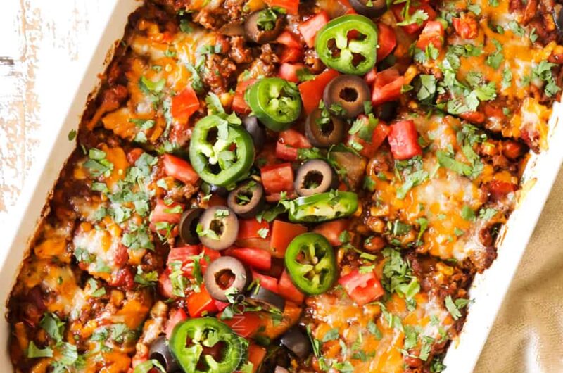 Rindfleisch-Enchilade Auflauf