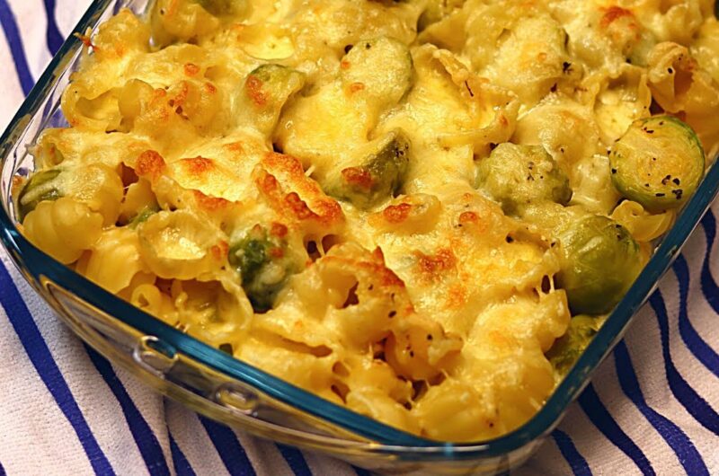 Rosenkohl-Nudelauflauf 