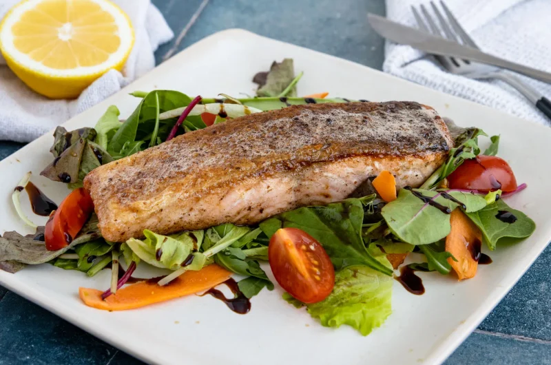 Lachsfilet